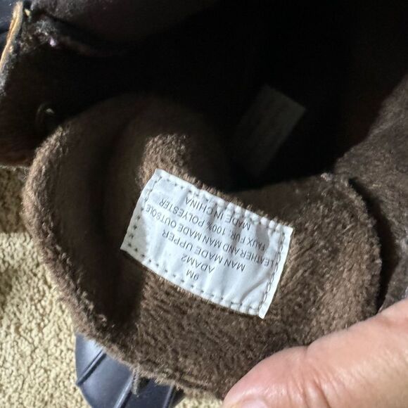 EUC‎ Men’s water proof boots Vintage  Adam2- size9 - Picture 3 of 4